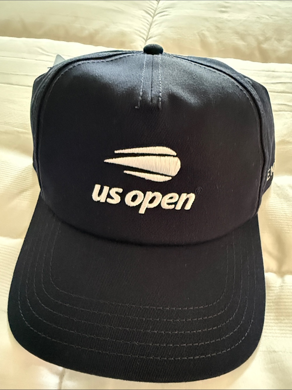 NWT US OPEN NYC TENNIS HAT CAP NAVY BLUE WHITE ONE SIZE